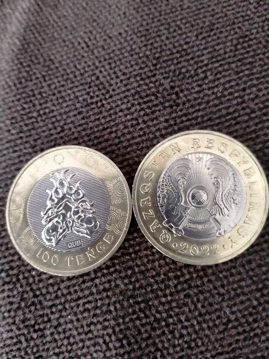 100 тенге 2022год