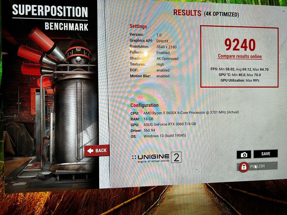 Геймърски Ryzen 5 5600X/Asus RTX 3060 Ti/16Gb рам/SSD+HDD 2tb/Fractal