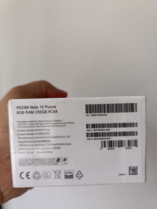 Redmi Note 15 8/256