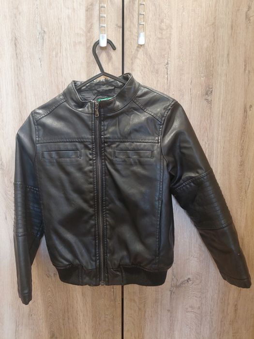 Преходно кожено яке Benetton