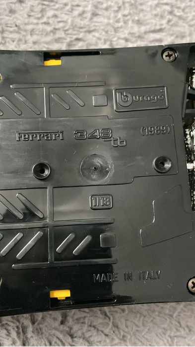 Lot 2 Machete Ferrari 348 Burago 1:18 an 1989