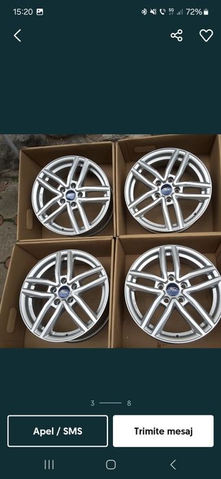 Vând jante 16  Ford Focus 3,4