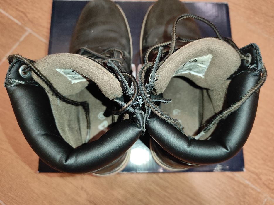 Топли есенно-зимни кожени боти за Момче