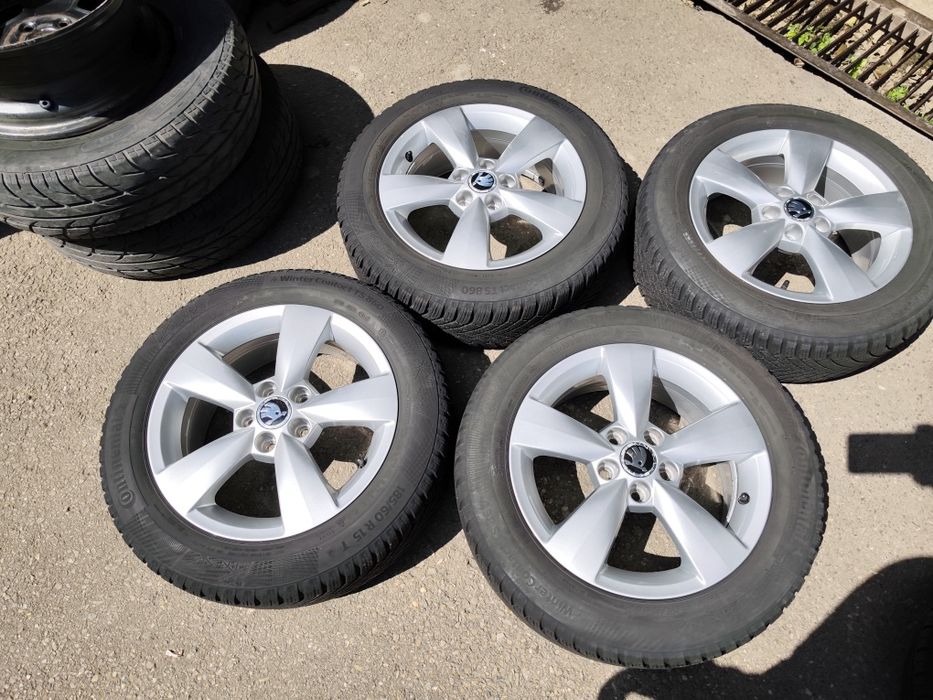 15" оригинални алуминиеви джанти за Skoda Fabia, Stella ..