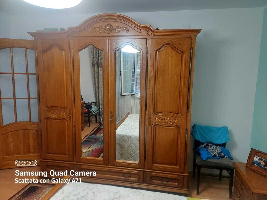 Dormitor din lemn masiv – set complet