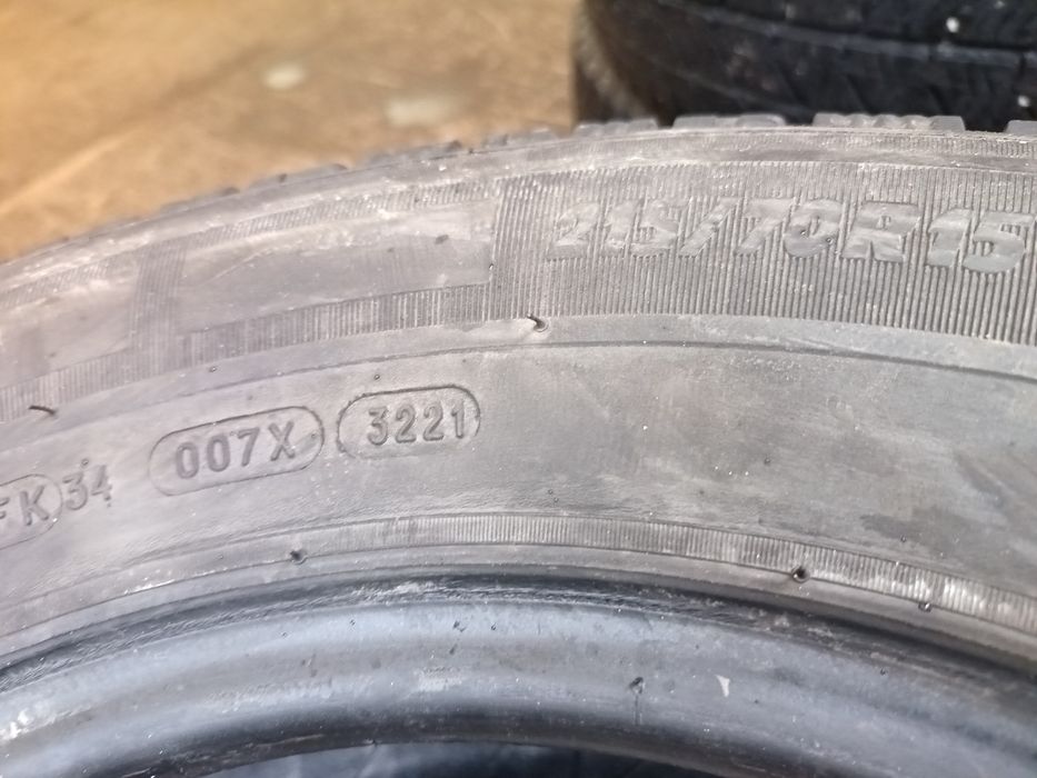 Anvelope MS iarna 215 70 15c Michelin 2021 6.7mm