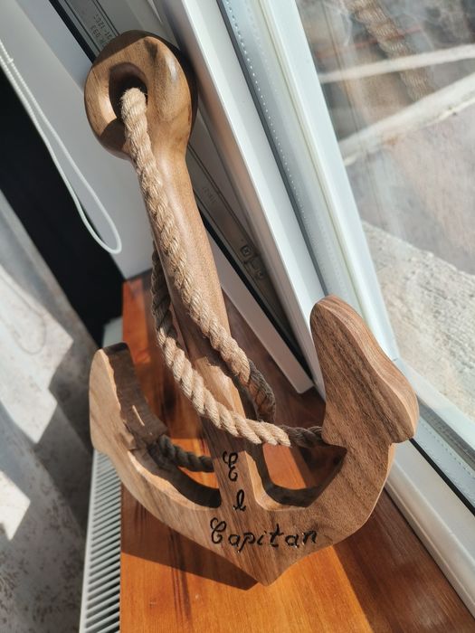 Ancora lemn masiv nuc