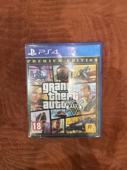 диск гта 5, пс4.