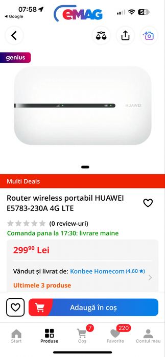 Vand Ruter portabil