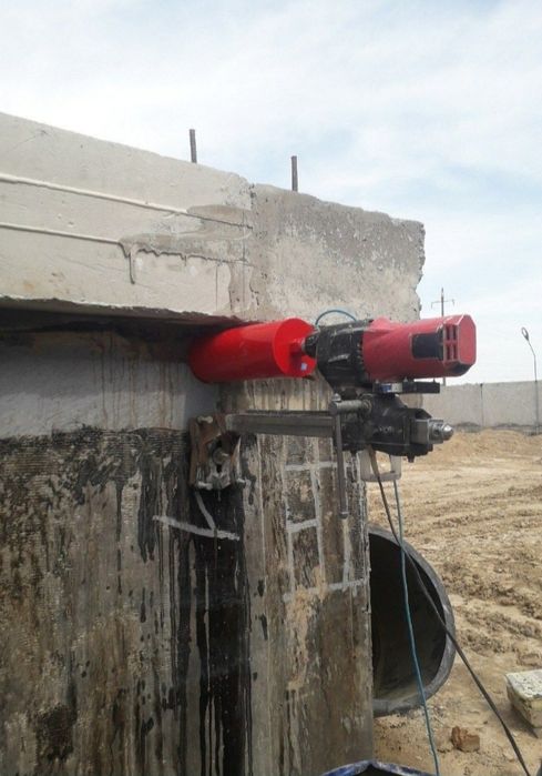 Сухой алмазный буренийа сверленийа бетон тешиш