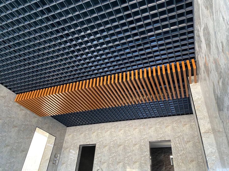 грилято реечный армстронг подвесной потолок