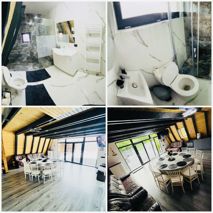 Cabana A-Frame Ariana Valea Avrigului,Ciubar jacuzzi,Piscina