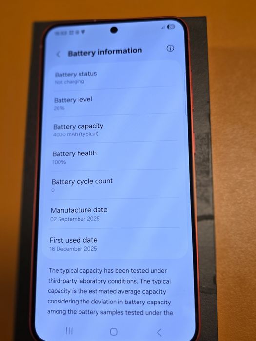 Samsung S25 512gb 12gb Coralred open box factura garantie Samsung