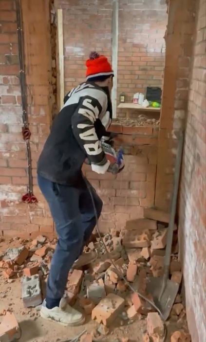 Deyomantaj kuvartera uy buzish ofis buzish ishlari barchasi bizda