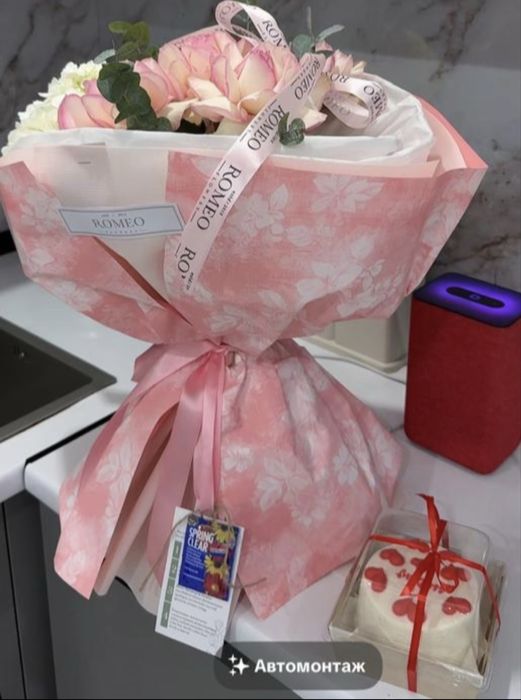 Цветы , свежие розы