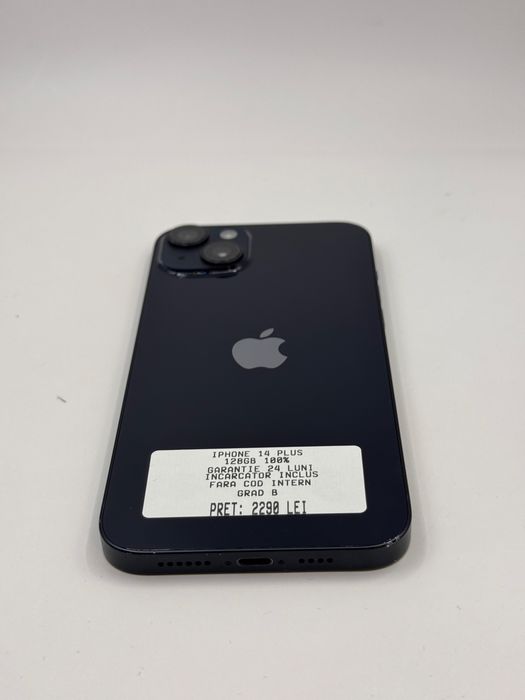 iphone 14 plus 128gb 100% Grad B Garantie Rate - zonemag.ro