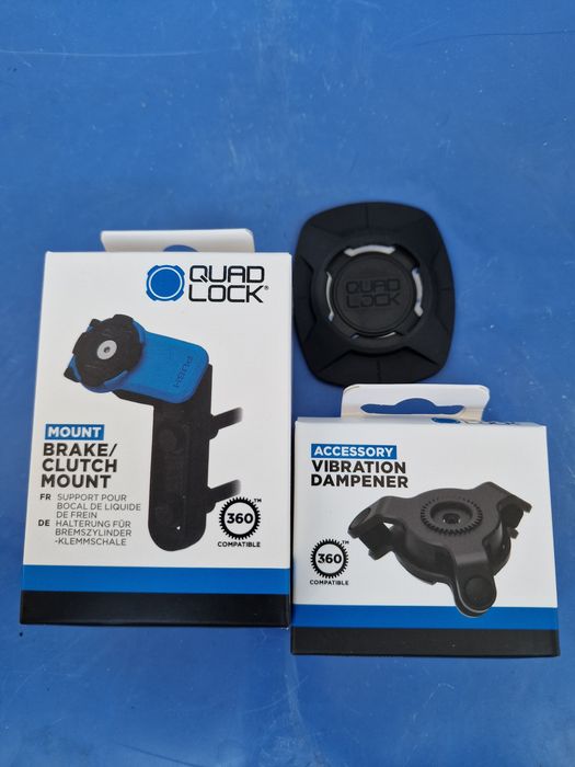 QuadLock Fork Stem Pro, Handlebar Mount Pro стойка за телефон за мотор