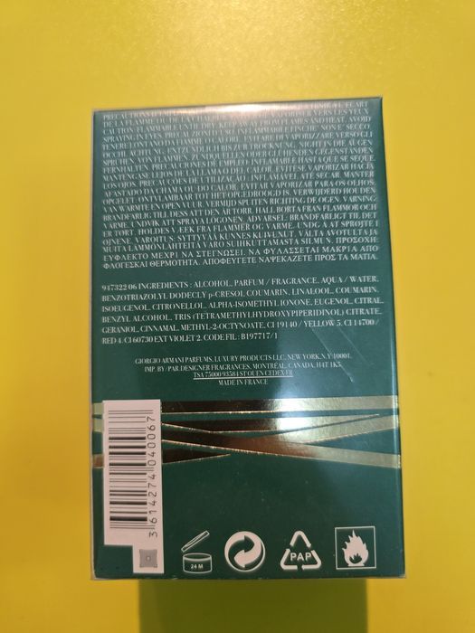 Parfum Armani Stronger with you Sandalwood 100ml edp