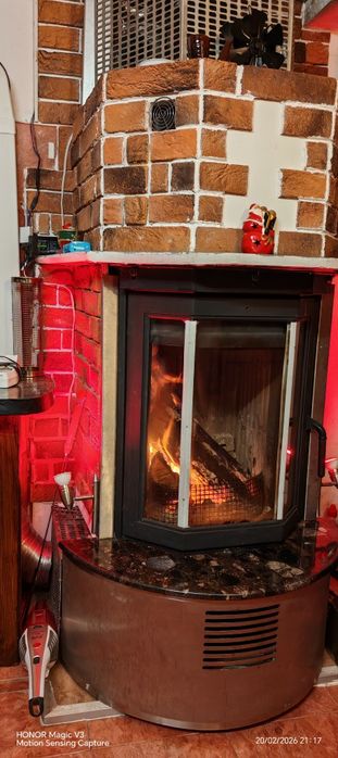 Камина с въздушна риза  Италианска