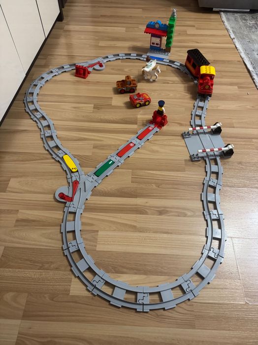 Lego Duplo Trenul cu aburi + sine
