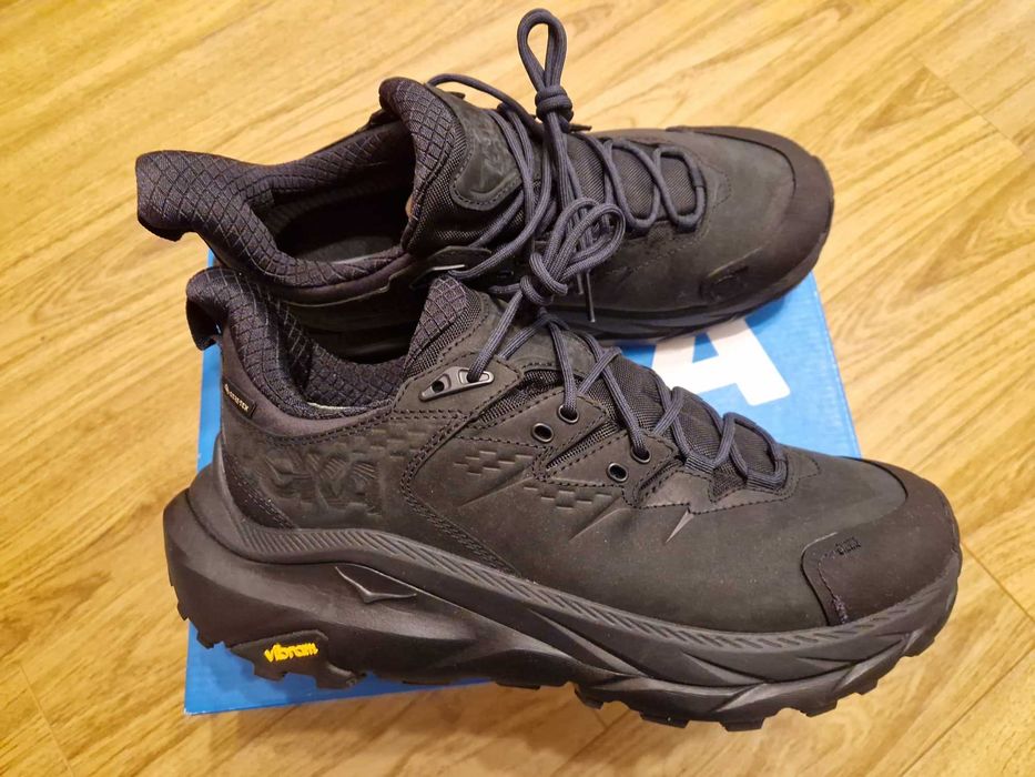 Semi-ghete HOKA Kaha Goretex, mas 41-42, noi, waterproof
