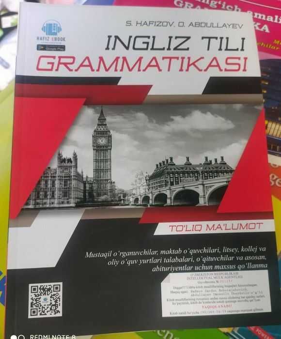 Доставка. Ingliz tili grammatikasi Hafizov English Grammar in Practice