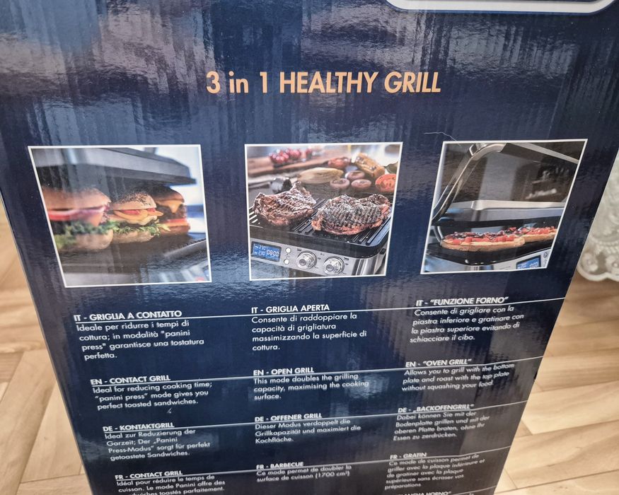 Гриль - вафельница DeLonghi CGH1030D