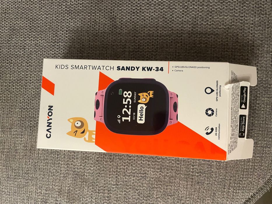 Смарт часовник детски Canyon  Sandy KW-34