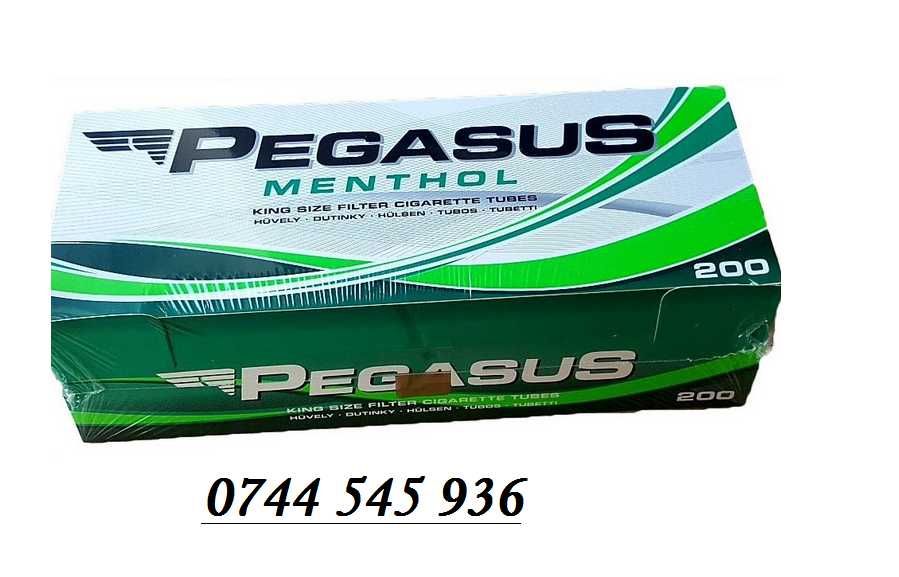 Tuburi pentru tigari mentolate, Filtre Pegasus menthol