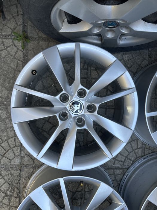 4бр.оригинални джанти Skoda 17” 5x112