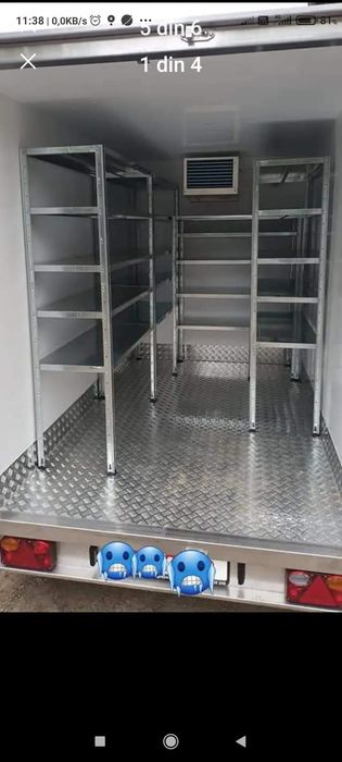 Închiriez remorca frigorifica