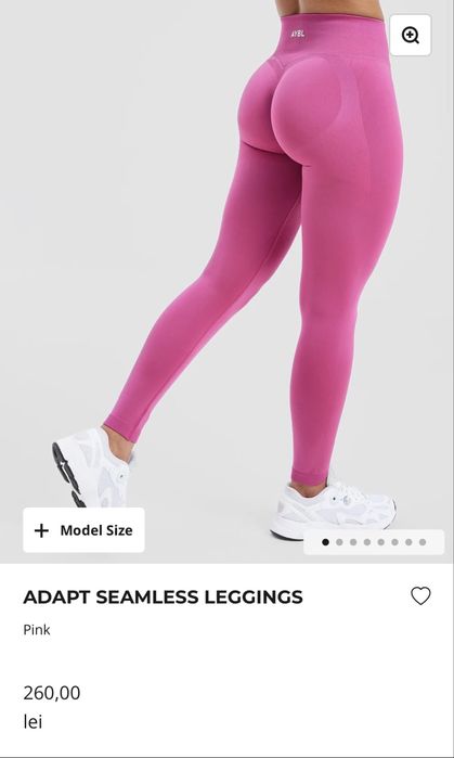 Nou! Colanti AYBL Adapt Seamless Leggings - Pink - Size M