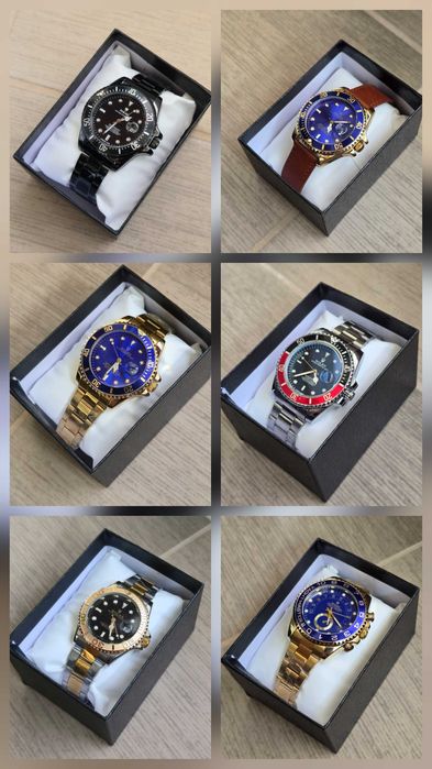 Нови Качествени Часовници Hublot, Patek, Audemars Piguet, Rolex, Breitling, Richard Mille