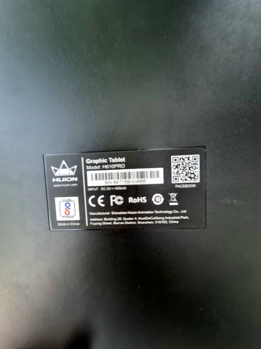 Huion H610pro tableta grafica