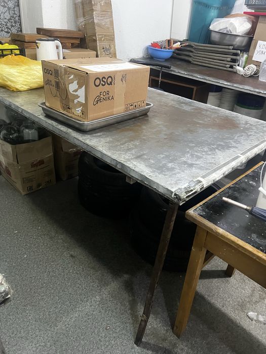 Металические столы