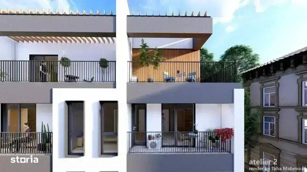 Imobil Finalizat Terase 88mp Penthouse 3 camere Comision 0 Finisaj Lux