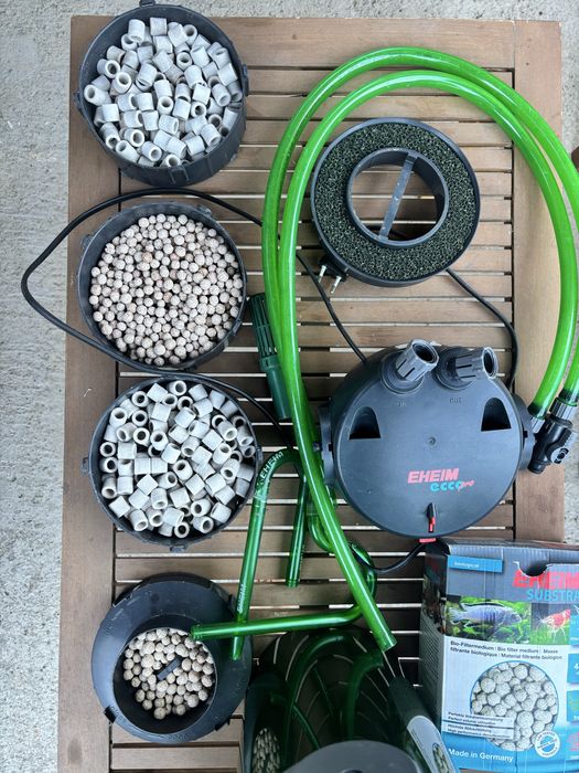 Acvariu Eheim 75L + filtru ecco pro complet