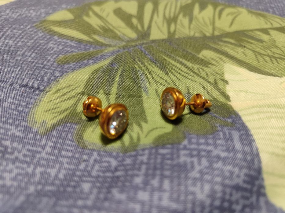 Золотые пуссеты 585