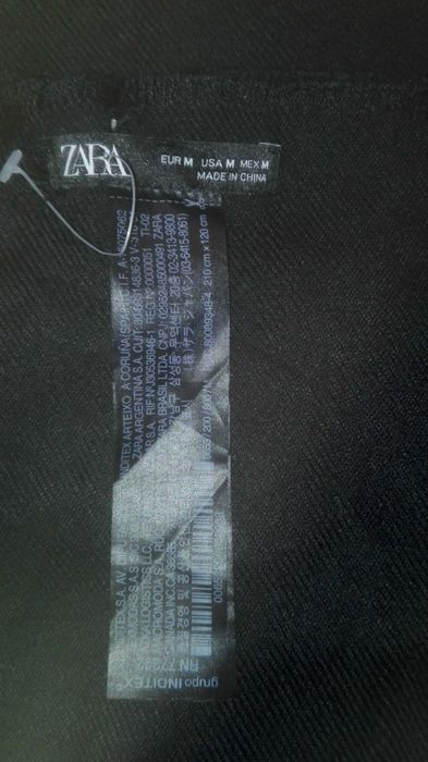 Fular Zara super soft 210/120 cm nou