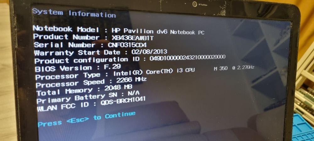 Sony waio, Hp g6, Evolio, Fujitsu Siemens