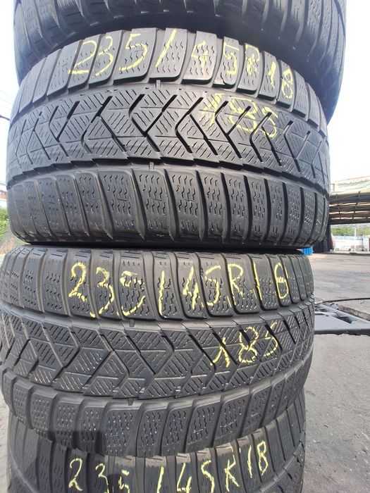 4 anvelope iarna 235/45r18  Pirelli Montaj Gratuit