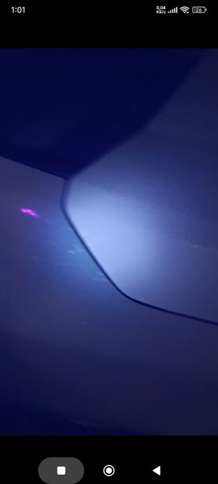 Moshina ultrafiolet avto UF kraska kuzov fonarik vuda UV lampa vudu