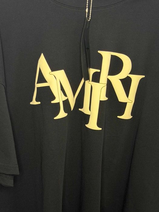 Clothes AMIRI tricou AMIRI Black marimea L