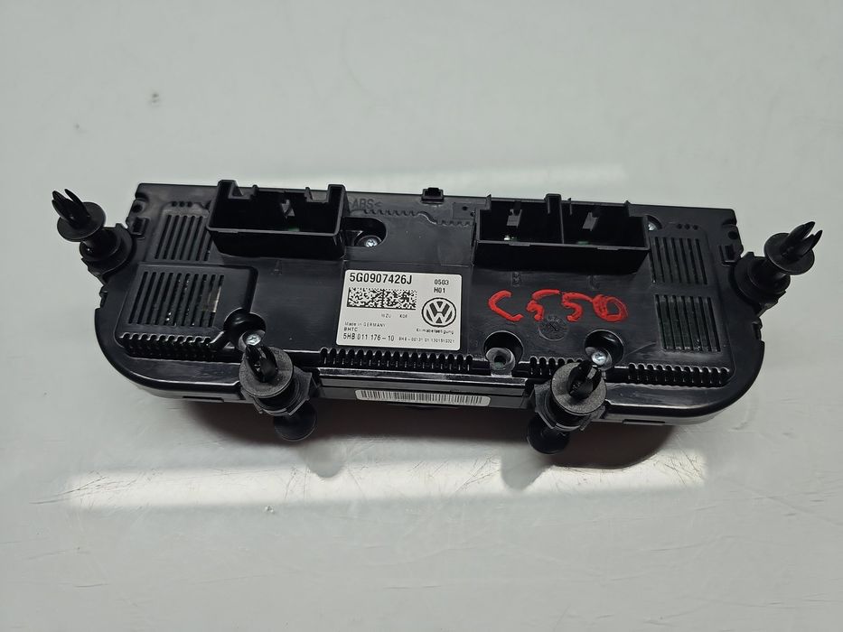 Panou comanda clima Volkswagen Golf 7 (5G) [Fabr 2014-prezent] 5G09074