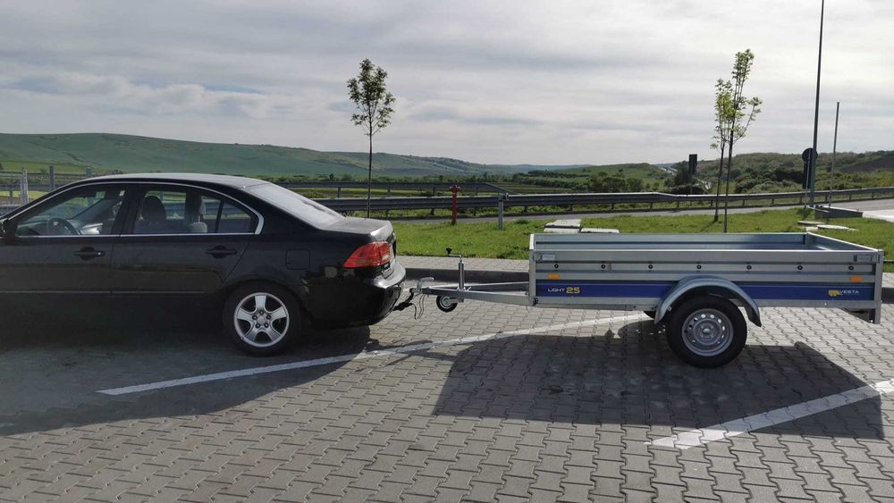 Remorca Vesta ATV,  CIV RAR-750 kg +Basculare: 200/232/250*135*380 mm