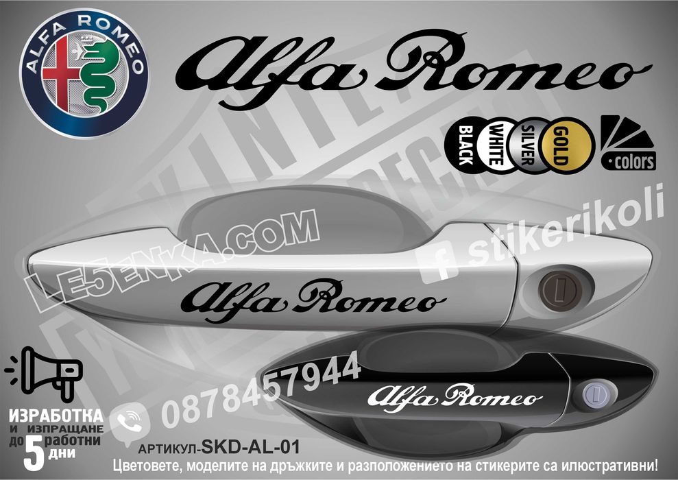 Стикери дръжки всички марки