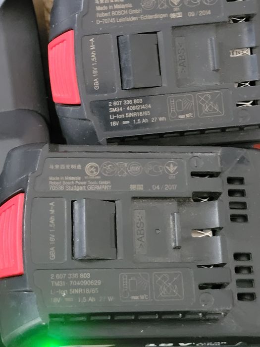 Filetanta 18v cu acumulatori de 1,5ah