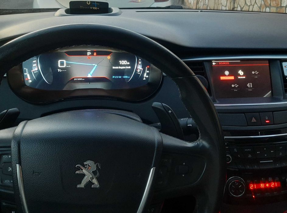 NAC Navigatie  Peugeot 508 AppleCarPlay Android auto inlocuieste RT6