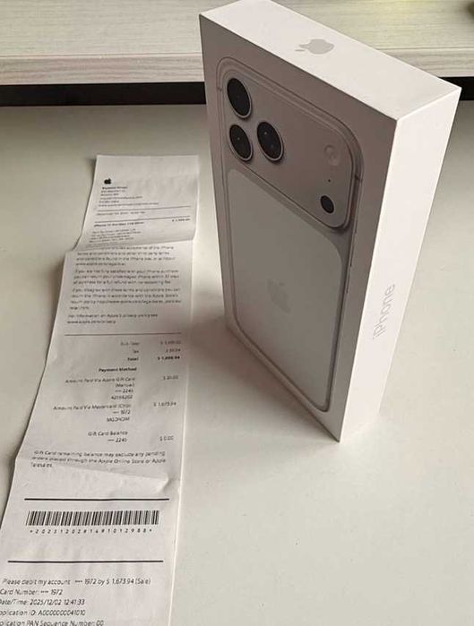 iPhone 17 Pro Max 1TB Silver