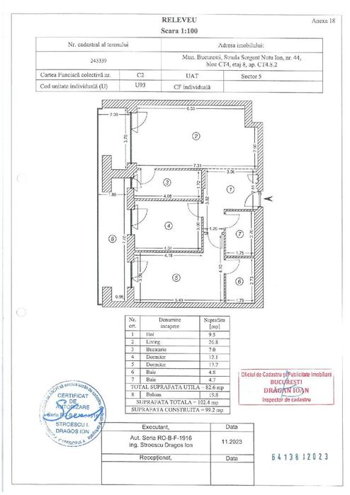 Vanzare Apartament De 3 Camere - One Cotroceni Park